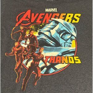Marvel Avengers Endgame Avengers Thanos T-Shirt Cotton Blend Men's Size 3XL